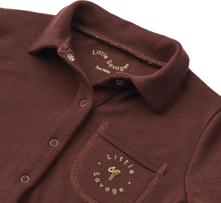 Immagine prodotto Little Savage Hemd mit Knöpfen (92)