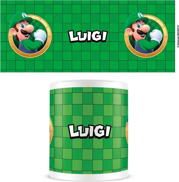 Productafbeelding Pyramid Mok Super Mario (Luigi 3D Port) - Wit (1x)