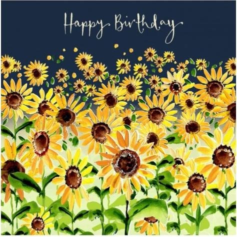 Immagine prodotto Louise Mulgrew Biglietto di auguri di buon compleanno - Girasoli - di (1 pz.)
