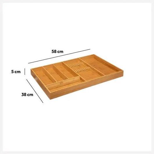 Actual product image 5Five Bamboo cutting box
