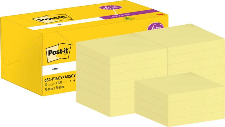 Produktbild Post-it Super Sticky (76 x 76 mm)