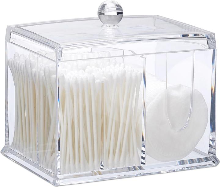 Produktbild Relaxdays Wattestäbchen Aufbewahrung