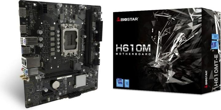 Immagine prodotto Biostar H610MTE (LGA 1700, Intel H610, mATX)