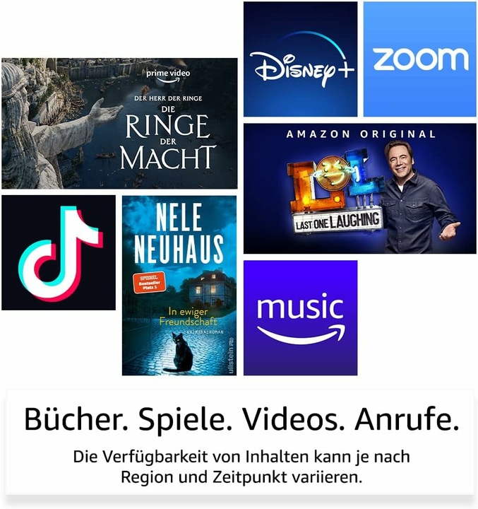 Produktbild Amazon Fire 7 (2014) inkl. Alexa (7", 16 GB, Schwarz)