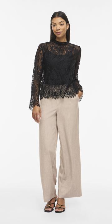 Immagine prodotto Vila VICARRIE Spitzen Oberteil mit langen Ärmeln (S)