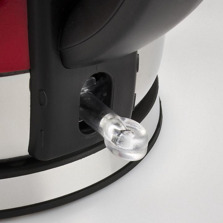 Actual product image Girmi BL3202 Electric kettle 1.2 L 1630 W Black, Red (1.20 l)