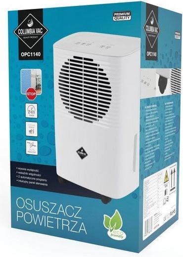Image du produit Eldom Déshumidificateur 2 niveaux de circulation d'air Indicateur d'humidité Minuterie de 24 heures (20 m², 48.00 l/24h)