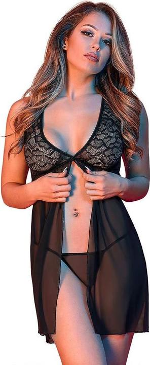 Actual product image Magic Silk Fly Away Baby Doll & G String Set/X (L, XL)