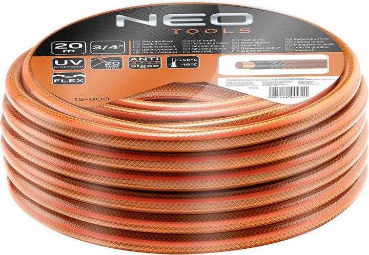 Produktbild Neo Tools Garden Hose Economic 3/4 "20m 4 Layers (15-803) (20 m, 101.60 mm)