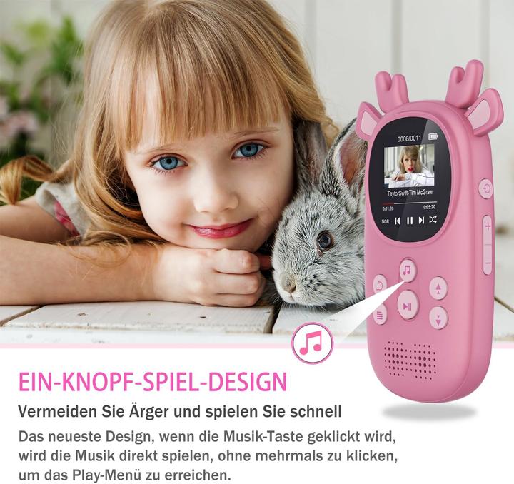 Actual product image Shenzhen Kinder-MP3-Player mit Bluetooth (64 GB)