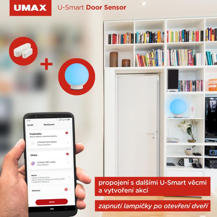 Produktbild UMAX U-Smart WLAN-Türsensor