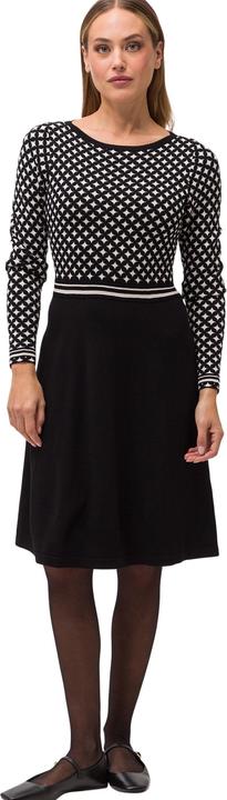 Produktbild Zero Strickkleid grafisches Muster (36)