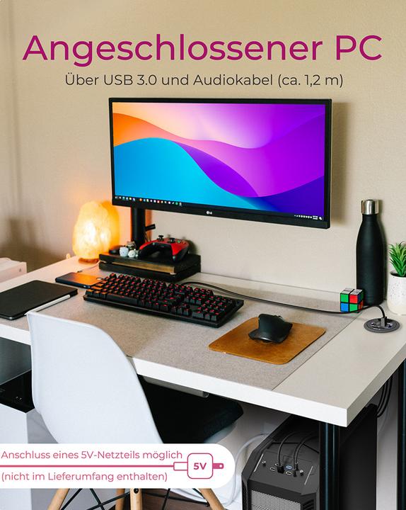 Immagine prodotto Icy Box IB-Hub1404A (USB-A, 3 porte)