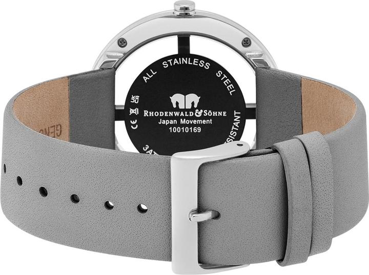 Produktbild Damen Quarzuhr Lucrezia Echtleder grau - 5128 (Analoguhr, 42 mm)