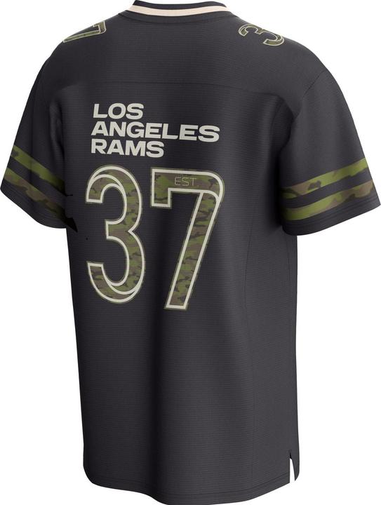 Actual product image Fanatics Los Angeles Rams NFL Supporters Jersey schwarz wood - M (M)