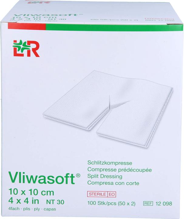 Immagine prodotto Lohmann & Rauscher Schlitzkompressen mit Y-Einschnitt 10x10cm steril
