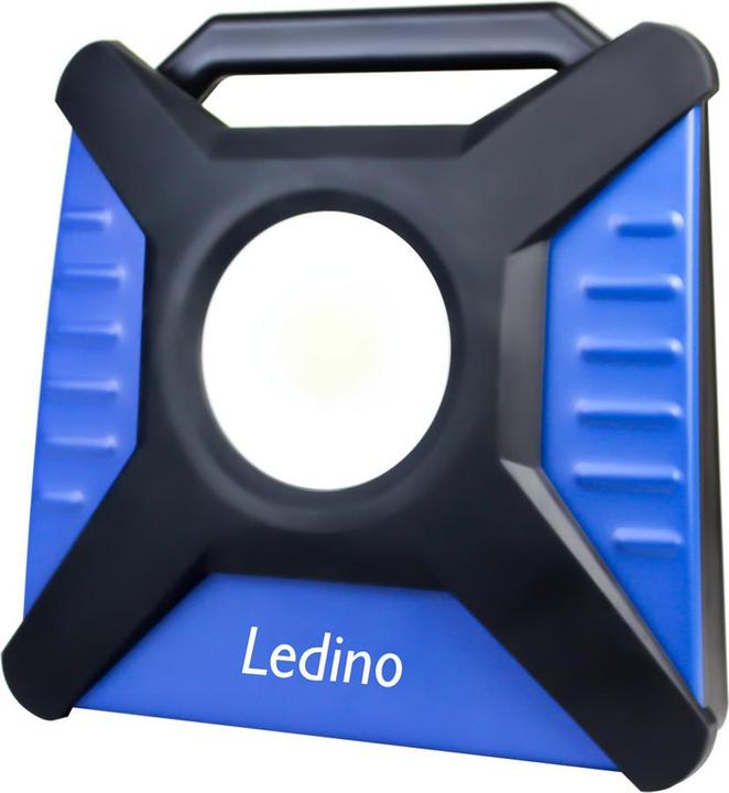 Ledino Projecteur LED 60W sur batterie Kiel 60M pour différentes batteries + connexion directe 230V (6600 lm)