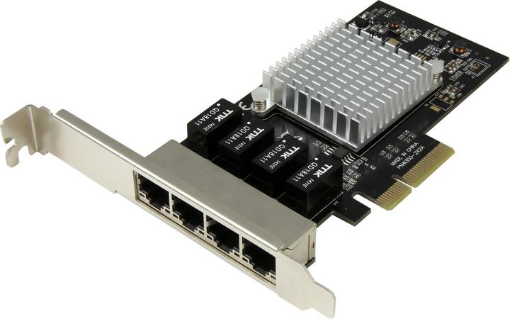 StarTech 4-Port Gigabit NIC - PCIe (Mini PCI Express)