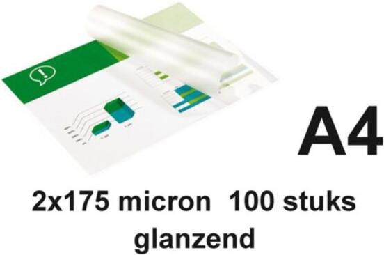 Produktbild GBC Laminierfolien in Premiumqualität (A4, 100 Stück, 175 µm)