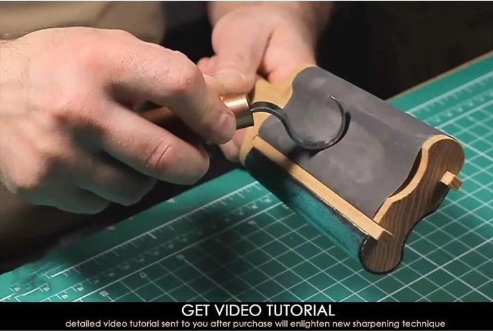 Actual product image Beaver Craft BeaverCraft Paddle Strop for Spoon Knives