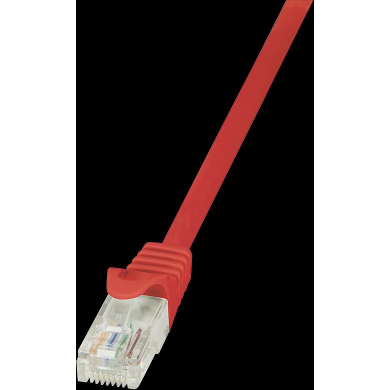 LogiLink Netzwerkkabel (U/UTP, CAT6, 1 m), Netzwerkkabel