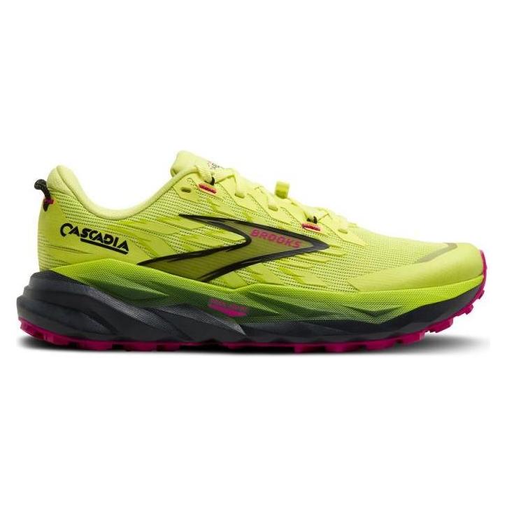 Brooks Running, Damen, Laufschuhe, Running Cascadia Damen Laufschuhe (40), Gelb