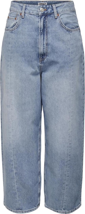 Produktbild Only Lockerer Sitz, verkürzt Hohe Taille Jeans Weit geschnitten jeans (29)