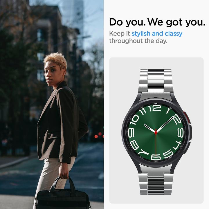 Actual product image Spigen AMP06489 (Stainless steel)