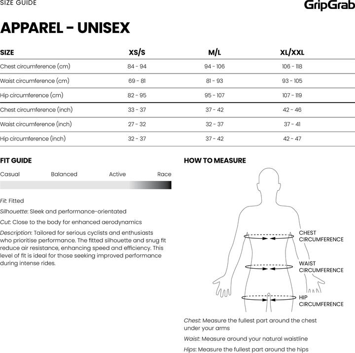 Actual product image GripGrab GripGrap PACR UL Short Sleeve Base Layer (XL)