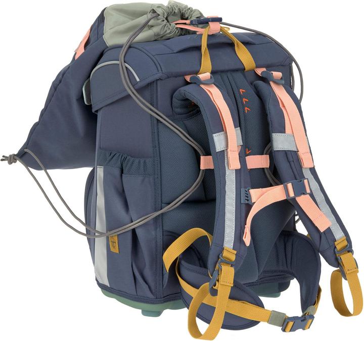 Actual product image Lässig Schulranzen-Set 6-tlg. Slim Unique navy (21 l)