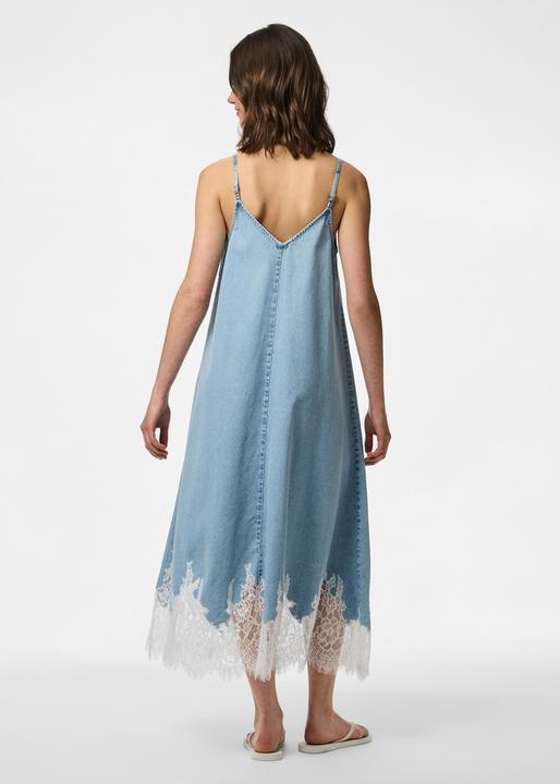 Actual product image Pieces PCFENI SPITZEN JEANS Maxikleid (L)