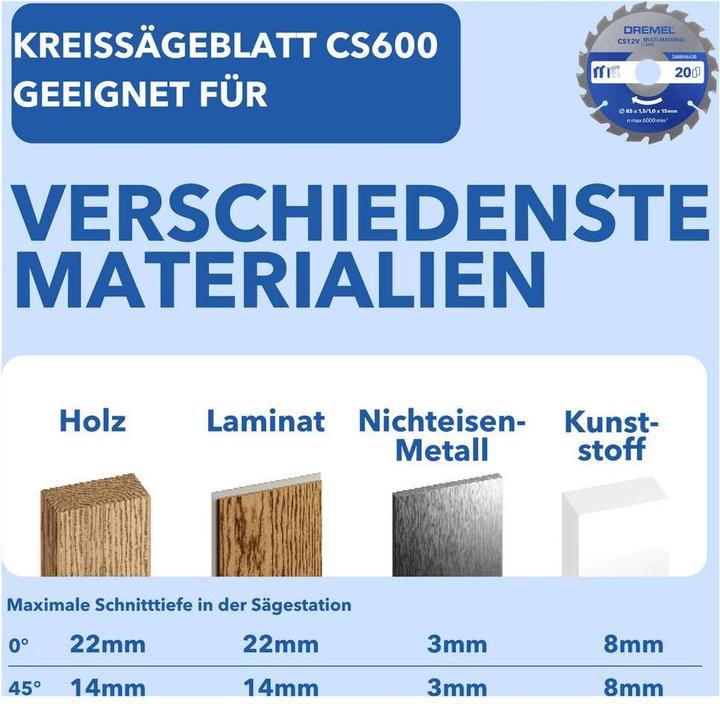 Produktbild Dremel CS12V-SC1