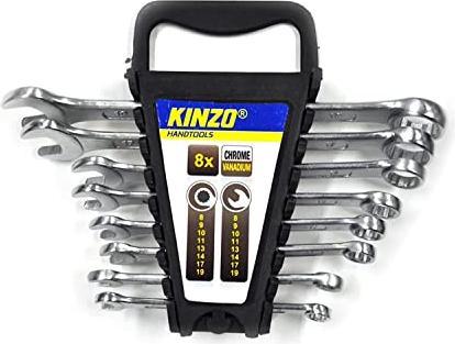 Actual product image Kinzo Tensioner set combi 8pcs 8-19 CV (12 mm, 17 mm, 18 mm, 15 mm, 8 mm, 13 mm, 10 mm, 19 mm, 9 mm, 14 mm, 16 mm, 11 mm)