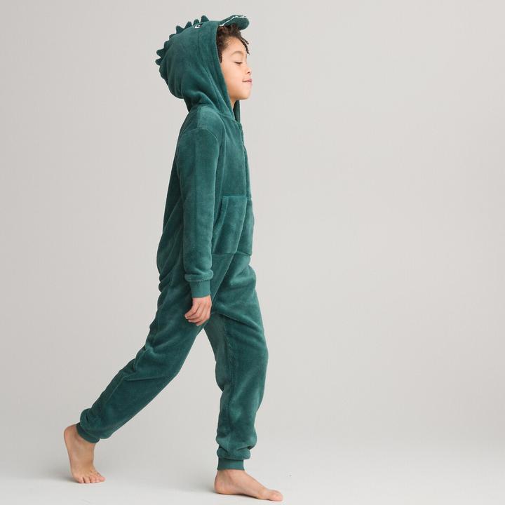 Actual product image La Redoute Collections Dino overall with hood (116)