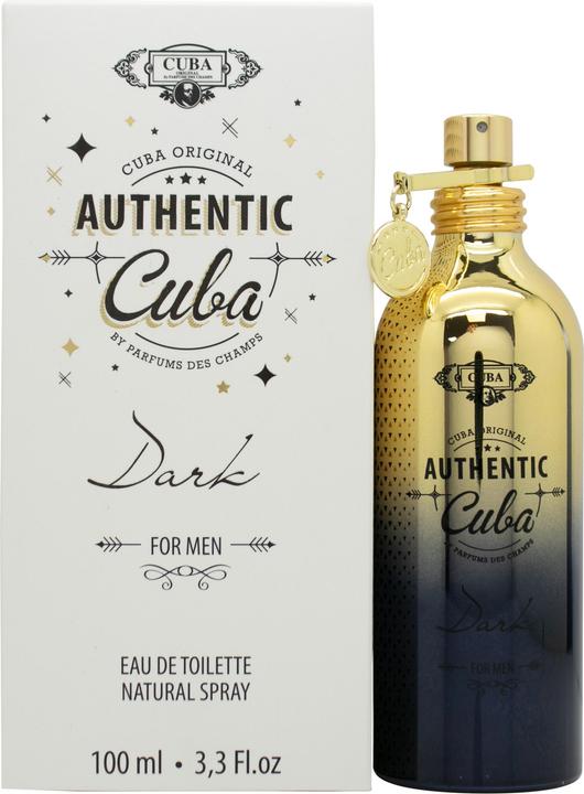 Actual product image Cuba Authentic Dark (Eau de toilette, 100 ml)