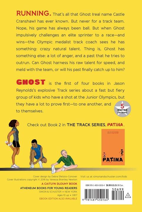 Produktbild Ghost (Englisch, Jason Reynolds, 2017)