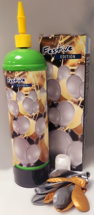 Actual product image Pimp It Up Helium Set Ballooner Festive Edition