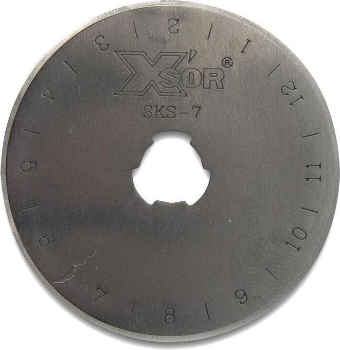 Xsor Ersatzklinge für Rollschneider 45mm glatt (Ersatzklinge)