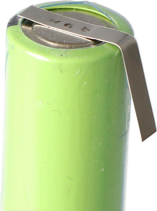 Produktbild AccuCell Akku NiMH 2,4 Volt, 58x14,5mm für Zahnbürsten (1 Stk., 2/3 AA, 750 mAh)