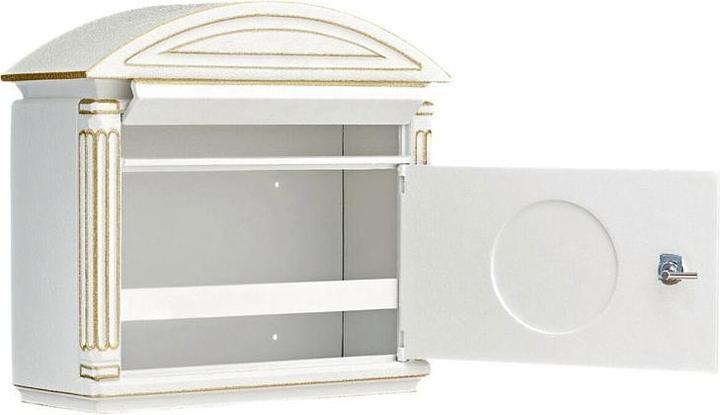 Productafbeelding Burg Wächter Venezia 1899 brievenbusinzetstuk DIN C4 wit grote bruikbare ruimte