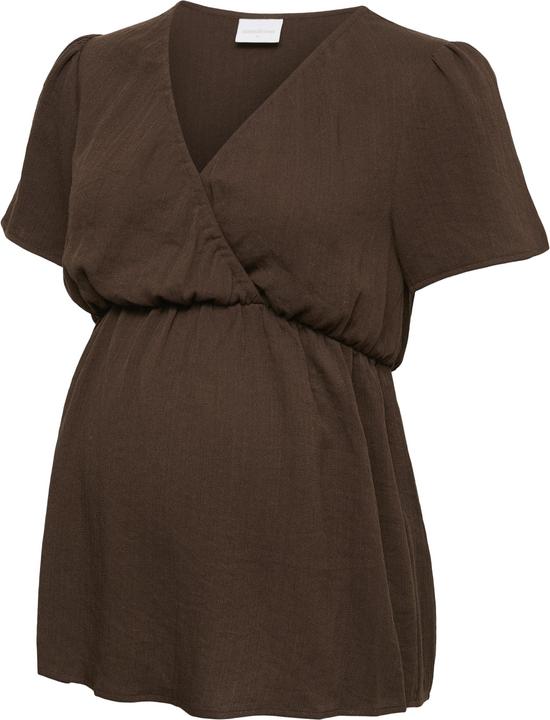 Immagine prodotto Mamalicious Normal geschnitten V-Ausschnitt Top Bluse (M)