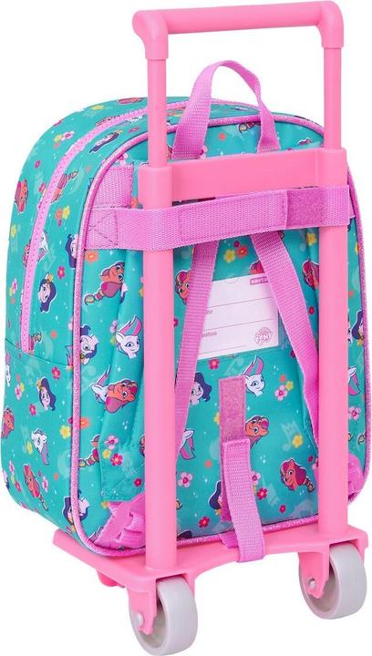 Immagine prodotto My Little Pony Zaino scuola con ruote Magic Pink turchese 22 x 27 x 10 cm
