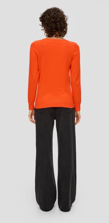 Actual product image s.Oliver Strickpullover Feinstrickpullover mit U-Boot-Ausschnitt (46)
