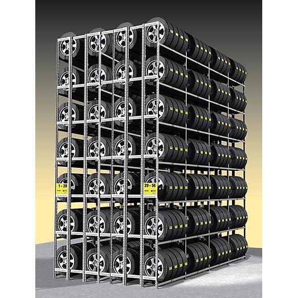 Actual product image kaiserkraft Tire rack, galvanized