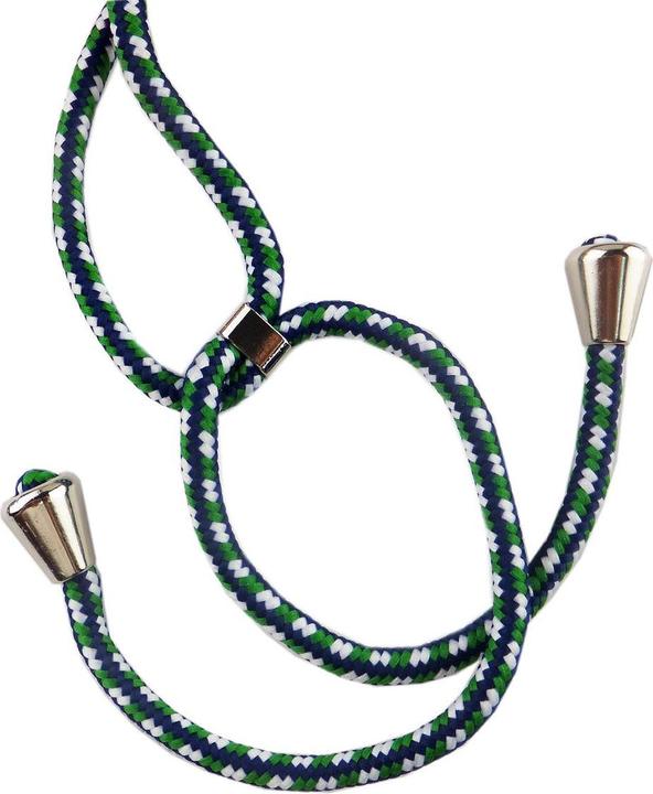 Produktbild König Design Apple iPhone X Handykette Hülle mit Band Case zum umhängen mit Kordel Etui Grün