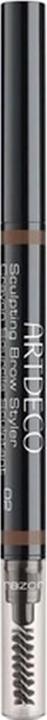 Produktbild Artdeco Sculpting Brow Styler Waterproof Eyebrow Pencil for Precise Shaping (Brunette)