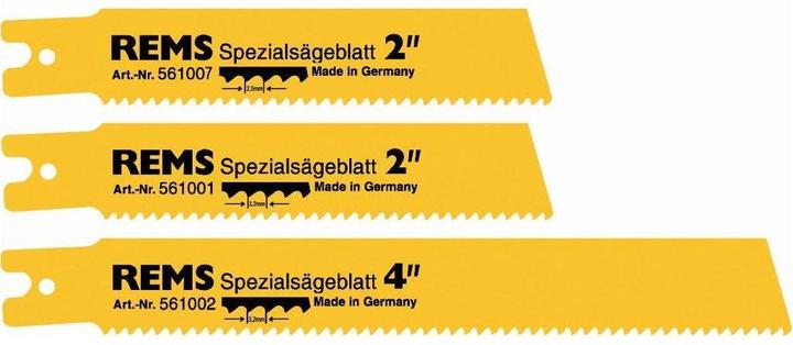 Rems 561002 - Lama speciale 4"/2,5 200mm, 1 unità