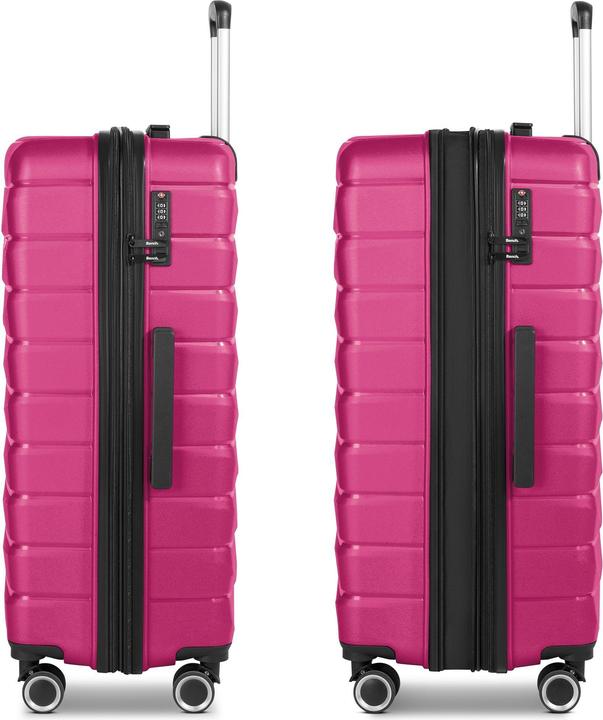 Actual product image Bench Paris 4 Rollen Trolley L 76 cm mit Dehnfalte (104 l)