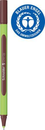 Produktbild Schneider Fineliner Line-Up - Dunkelbraun (Braun, 10x)