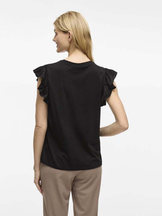 Immagine prodotto Vila VISUMMER Rundhals Oberteil mit angeschnittenen Ärmeln (M)